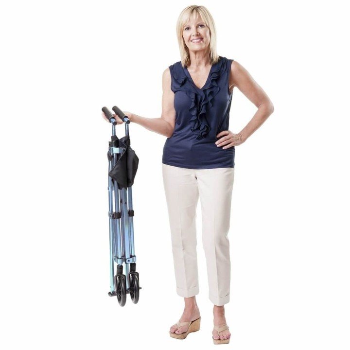 Andador plegable ultra estrecho de 2 ruedas Foldy | Envío gratis