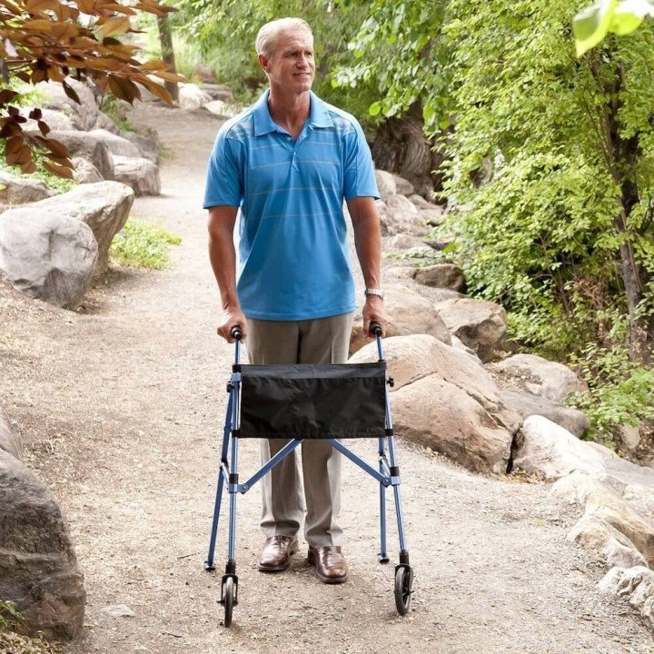 Andador plegable ultra estrecho de 2 ruedas Foldy | Envío gratis