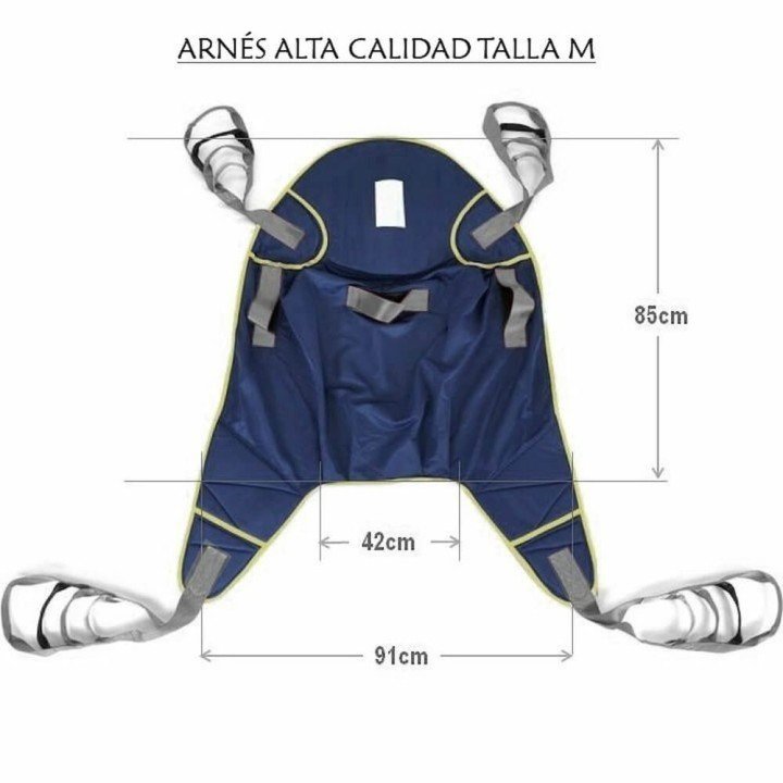 Grúa plegable de elevación y traslado con arnés 'FOLDY' | Envío gratis