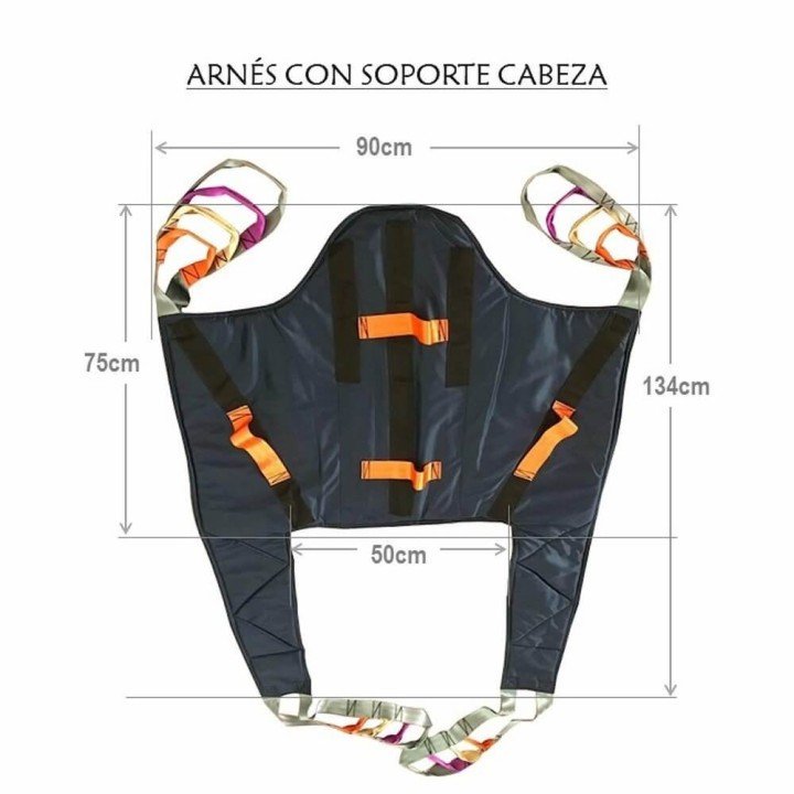 Grúa plegable de elevación y traslado con arnés 'FOLDY' | Envío gratis