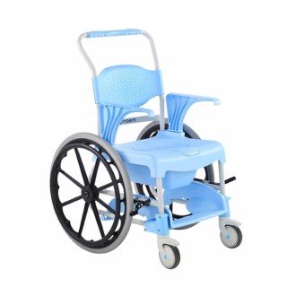 Silla TECNIMOEM con ruedas | Para ducha y WC | Ortopedia Ortoespaña