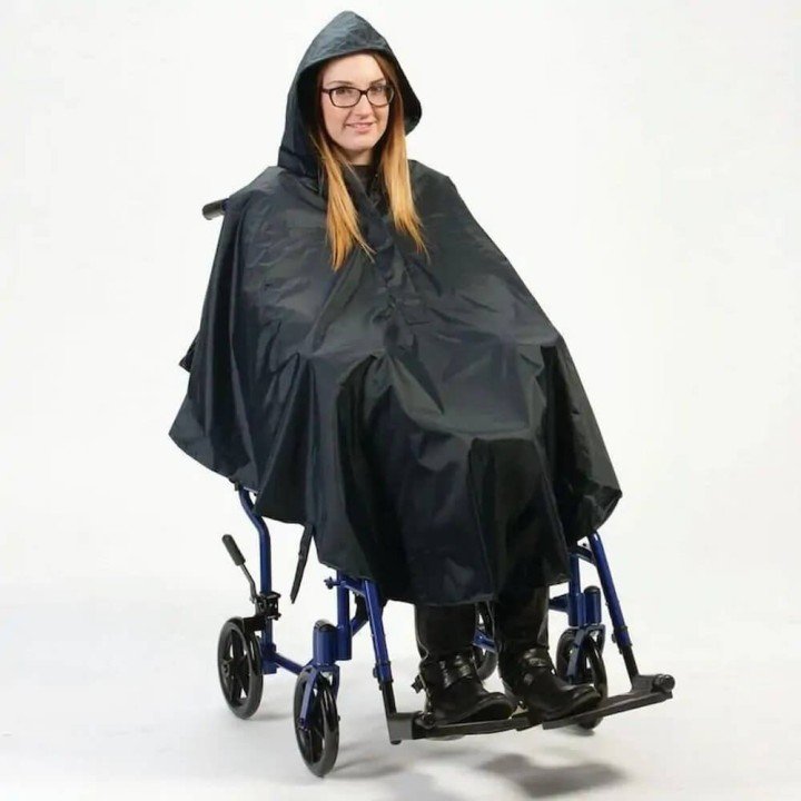 Chubasquero para silla de ruedas