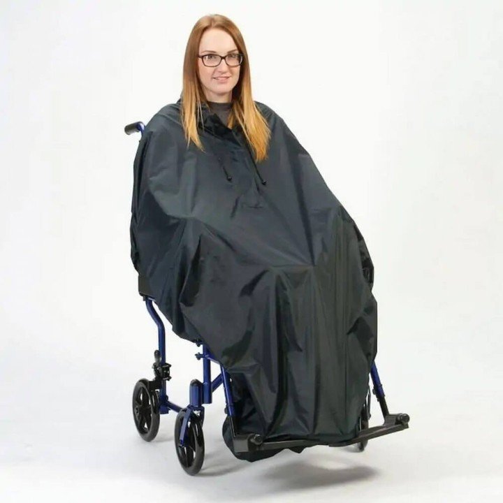 Chubasquero para silla de ruedas