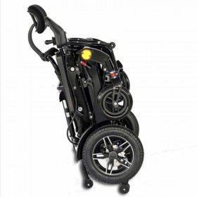 Silla de ruedas eléctrica plegable R550 con respaldo reclinable - Ayudas dinámicas
