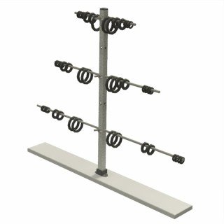 Árbol de anillas horizontal