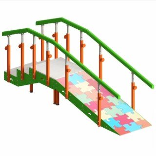 Escalera infantil con rampa 3