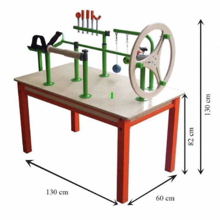 MESA DE MANOS METÁLICA INFANTIL