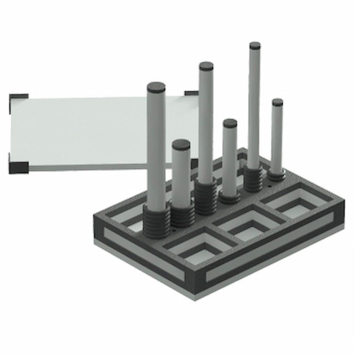 Árbol de anillas vertical