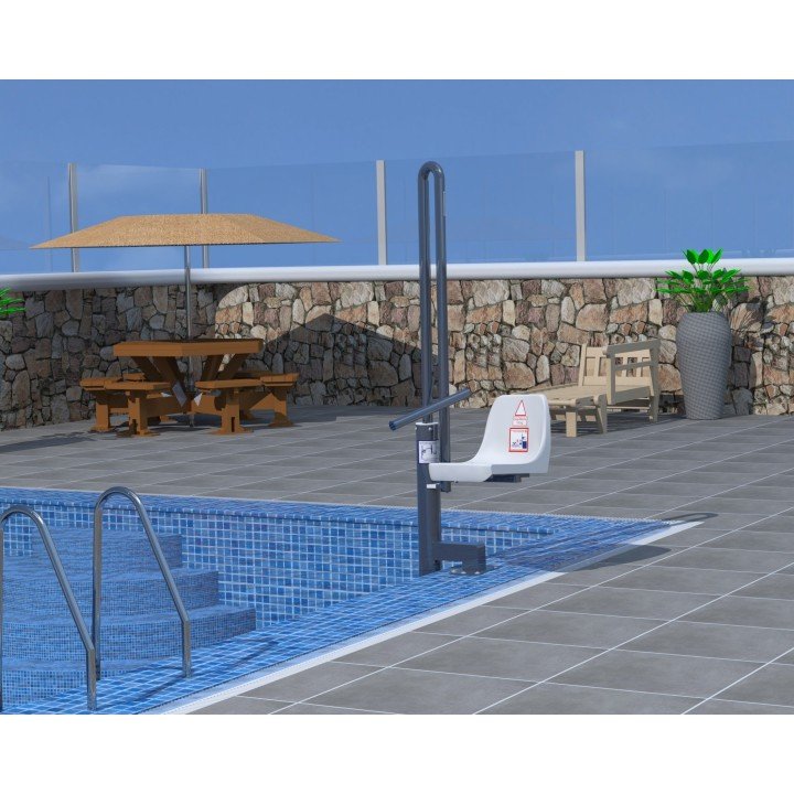 Elevador Semi Portátil para piscina  BASIC | Envío gratis.