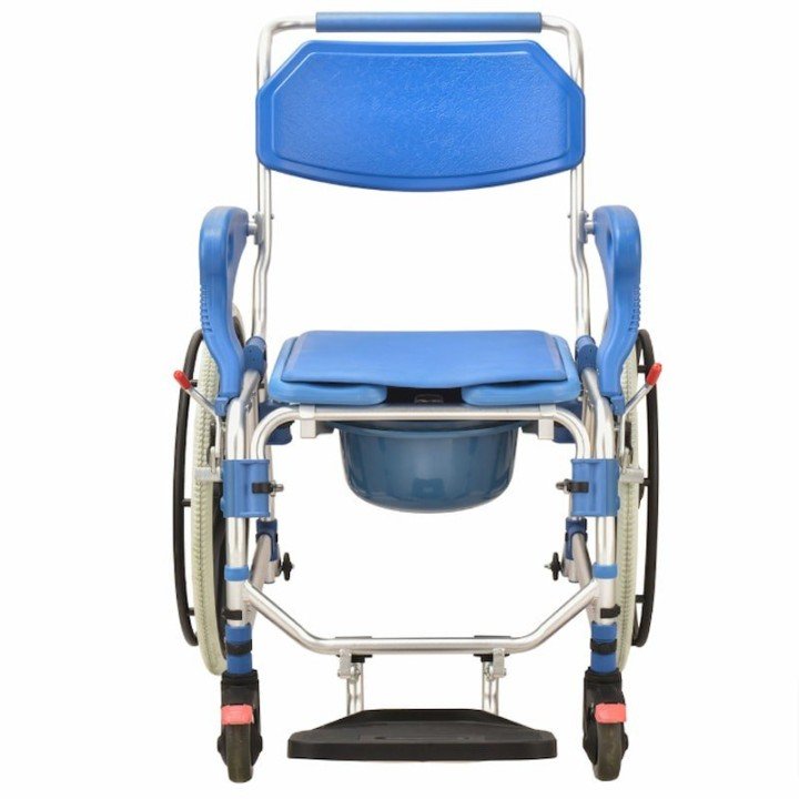 Silla de ducha y WC con ruedas de 24" ADAS | Envío gratis