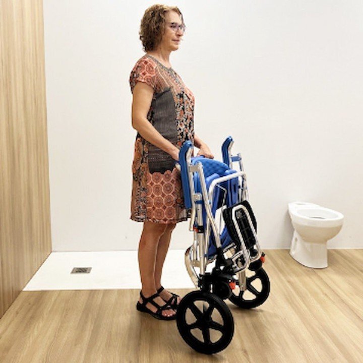 Silla de ducha y WC plegable ZEN