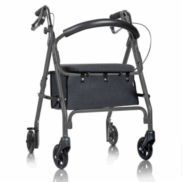 Andador con asiento y cesta 4200-DB | Envío gratis