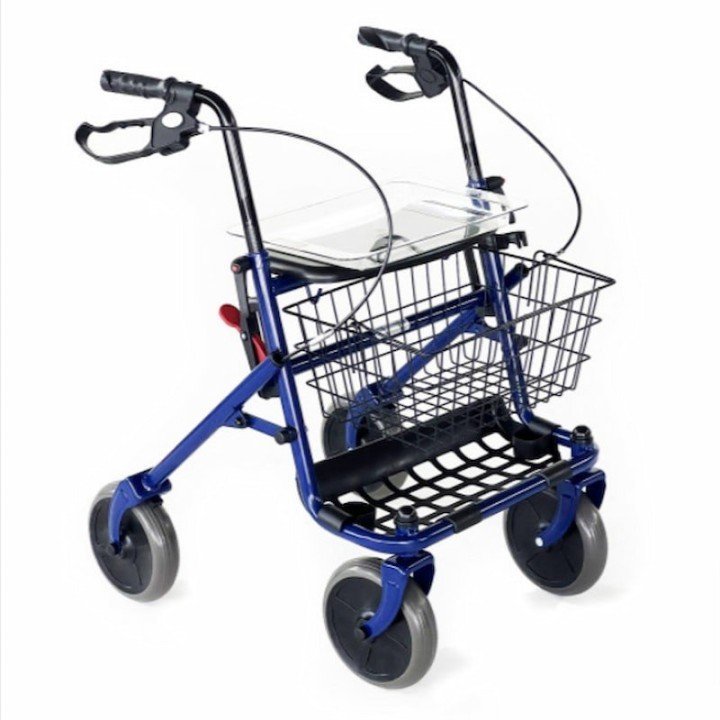 Rolator polivalente plegable