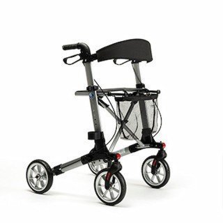 Andador plegable de aluminio 'Quadri light'