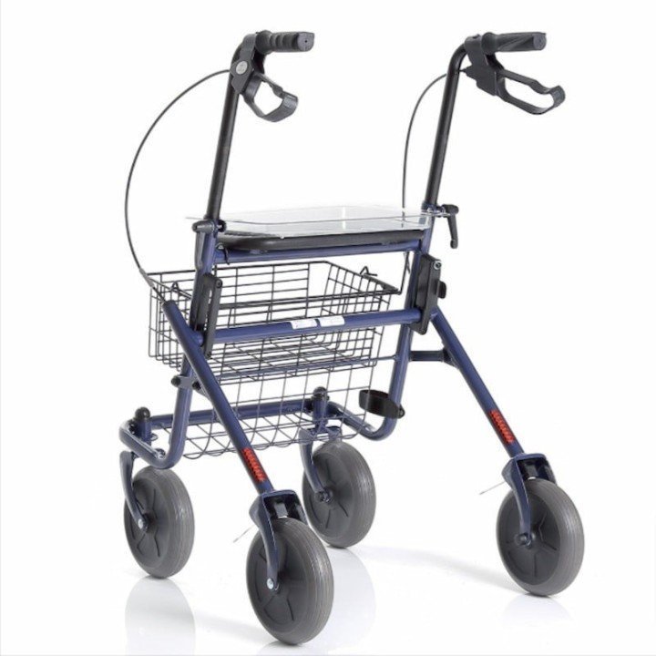 Andador de 4 ruedas de acero DYONE