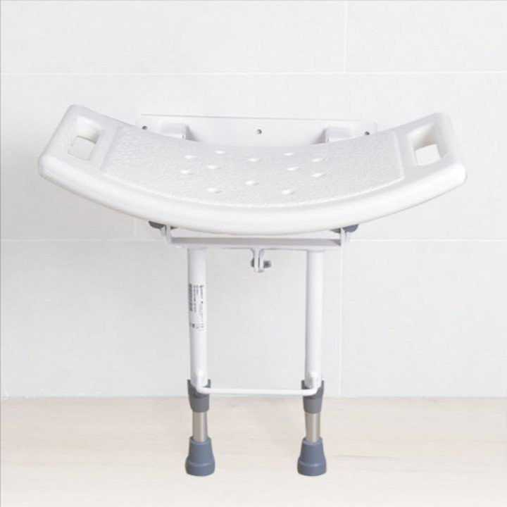 Asiento de ducha de pared con patas