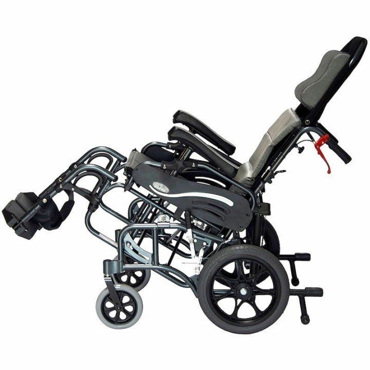 Silla de ruedas basculante de aluminio plegable 'Vip'