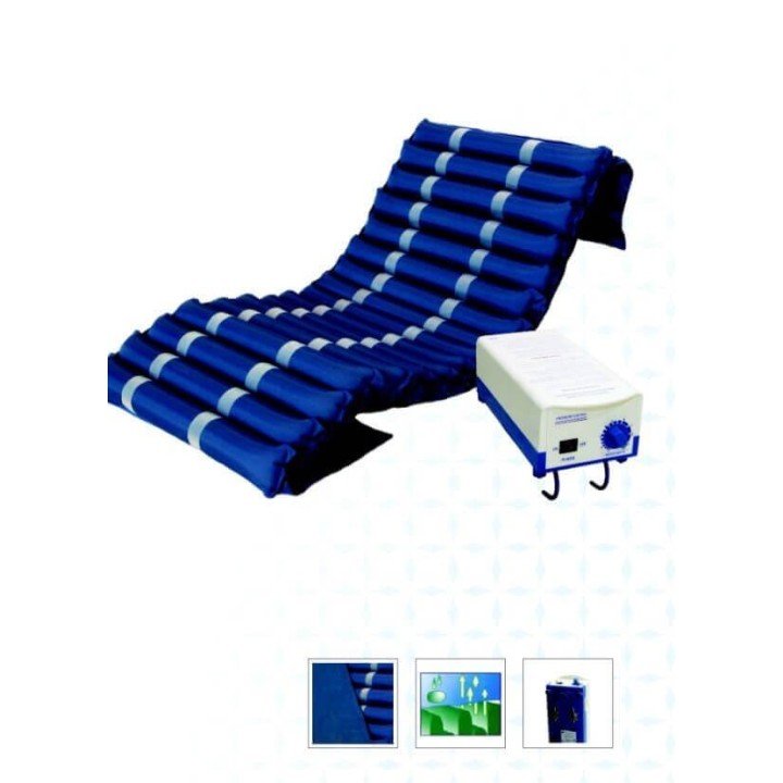 Colchón antiescaras con compresor regulable