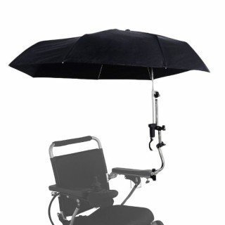 Paraguas para silla de ruedas eléctrica