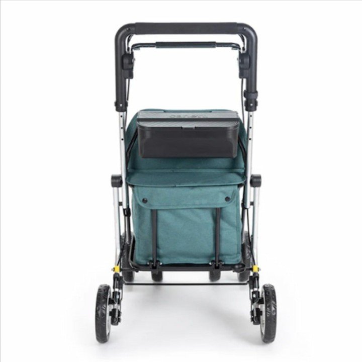 Andador y carrito de la compra con asiento y respaldo LETT800