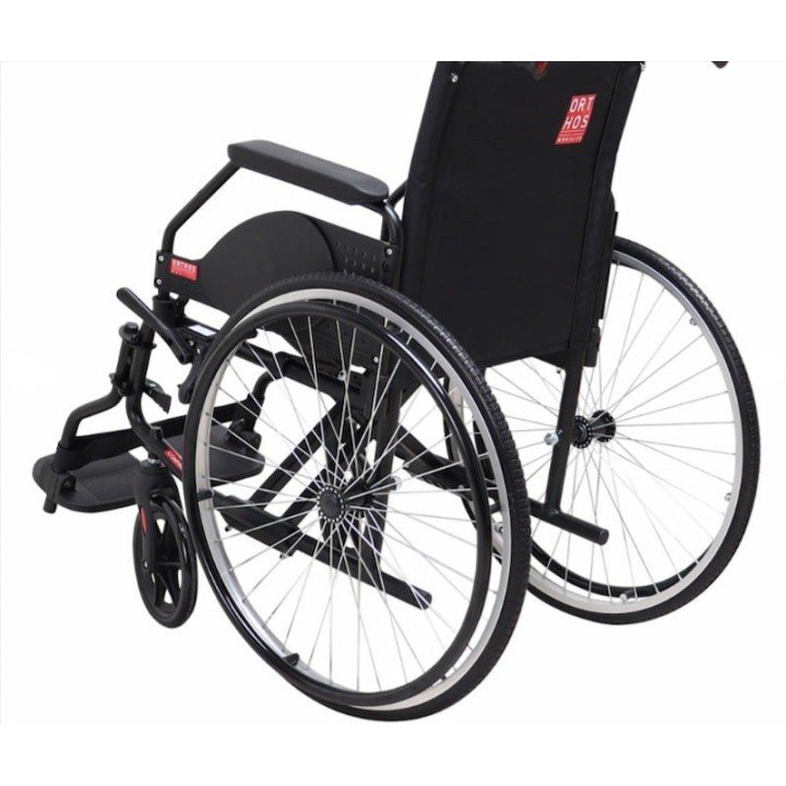 Silla de ruedas plegable de acero Celta Compact 3. Envío gratis.