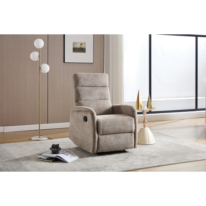 Sillón relax con reclinación manual Duke