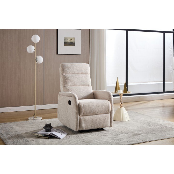 Sillón relax con reclinación manual Duke