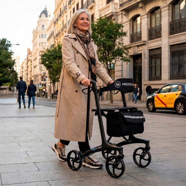 Andador fibra de carbono Neox Carbon