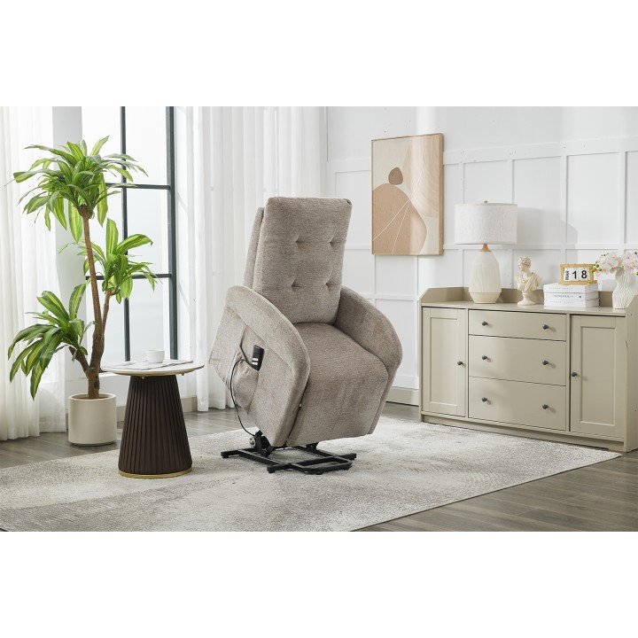 Sillón relax eléctrico 2 motores GIRO