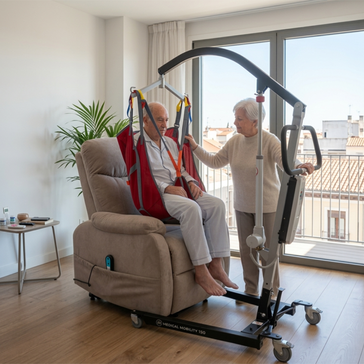 Grúa eléctrica Medical Mobility 150Kg | Envío gratis | Ortopedia Ortoespaña