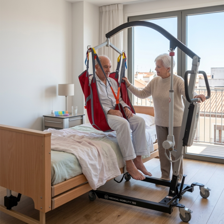 Grúa eléctrica Medical Mobility 150Kg | Envío gratis | Ortopedia Ortoespaña