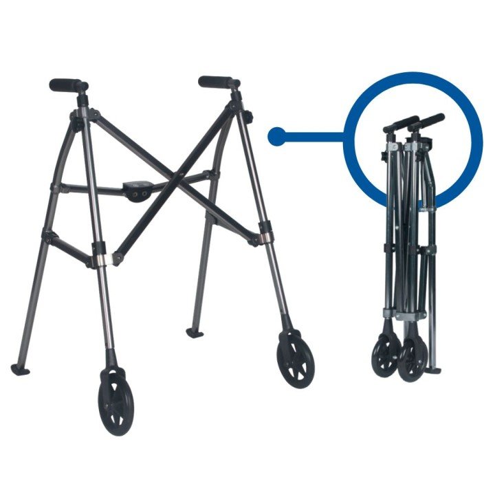 Andador plegable de 2 ruedas Foldy | Envío gratis