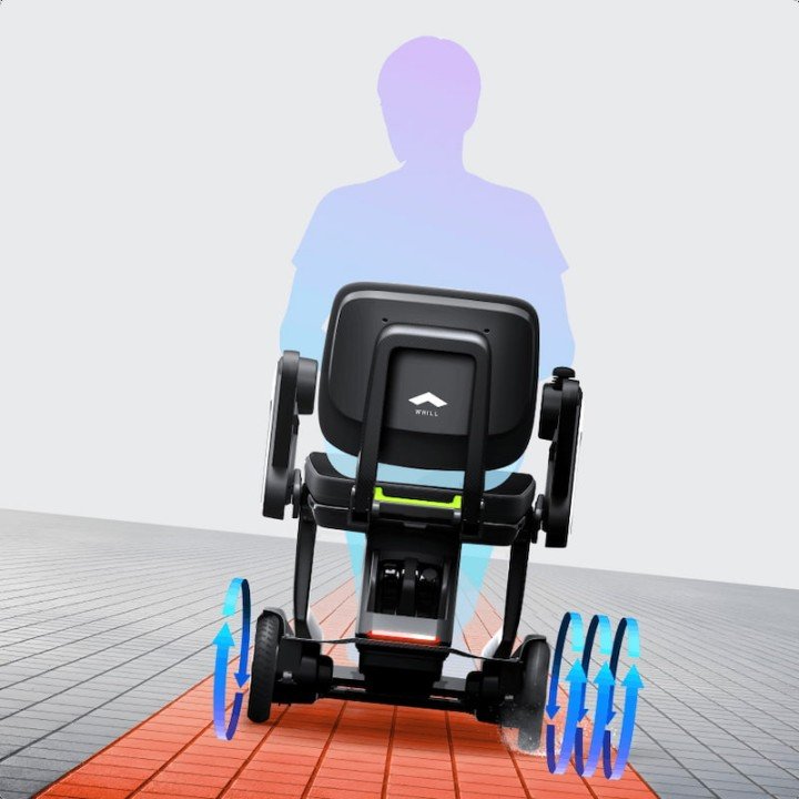 Silla eléctrica de carbono WHILL MODEL C LITE