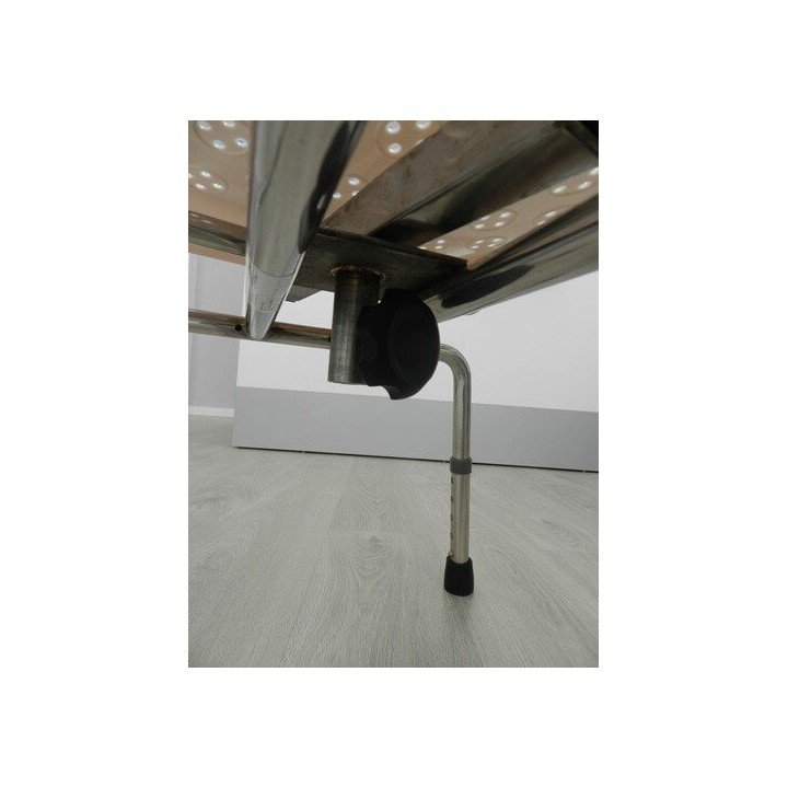 Silla giratoria de ducha inoxidable