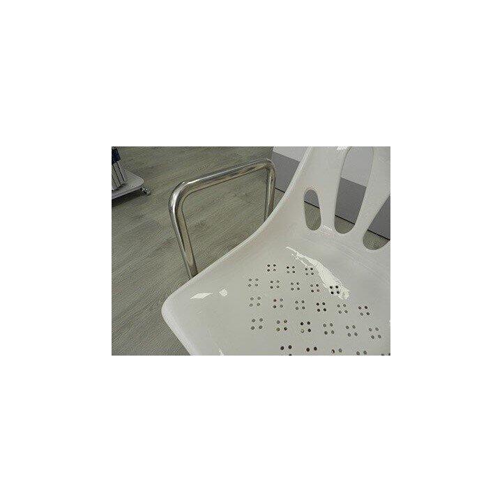 Silla giratoria de ducha inoxidable