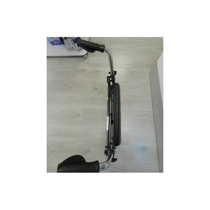 Andador de aluminio de 2 ruedas plegable