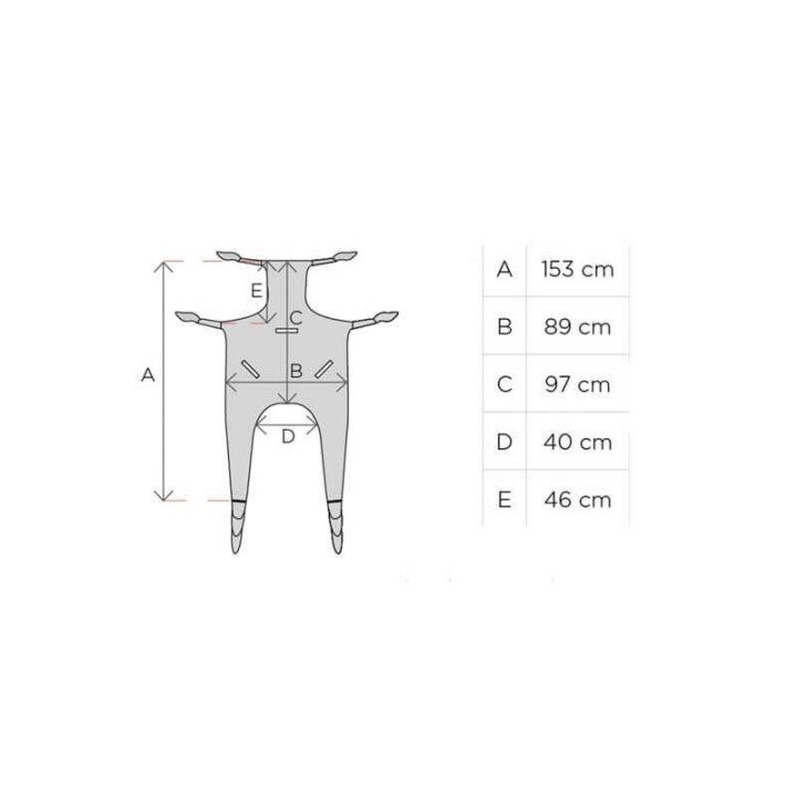 Grúa hidráulica hasta 135 kg con arnés incluido | Envío gratis.