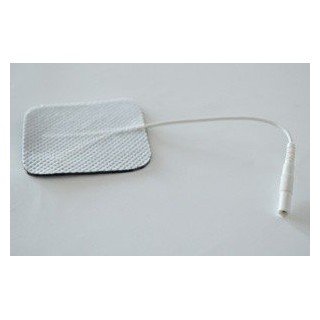 Electrodo autoadhesivo hembra 4 piezas 40x80 mm para tens.