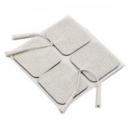 Electrodo con gel desechable autoadhesivo hembra 4 piezas...