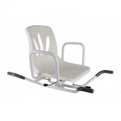 Silla giratoria inoxidable para bañera