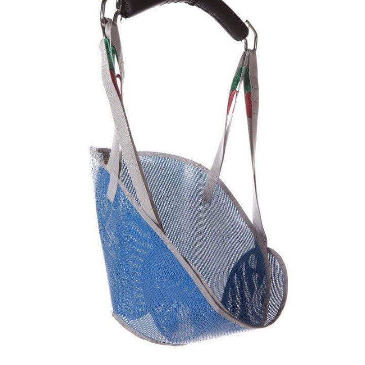 ARNÉS PARA GRÚA DE MALLA - DORSO LUMBAR PARA BAÑO