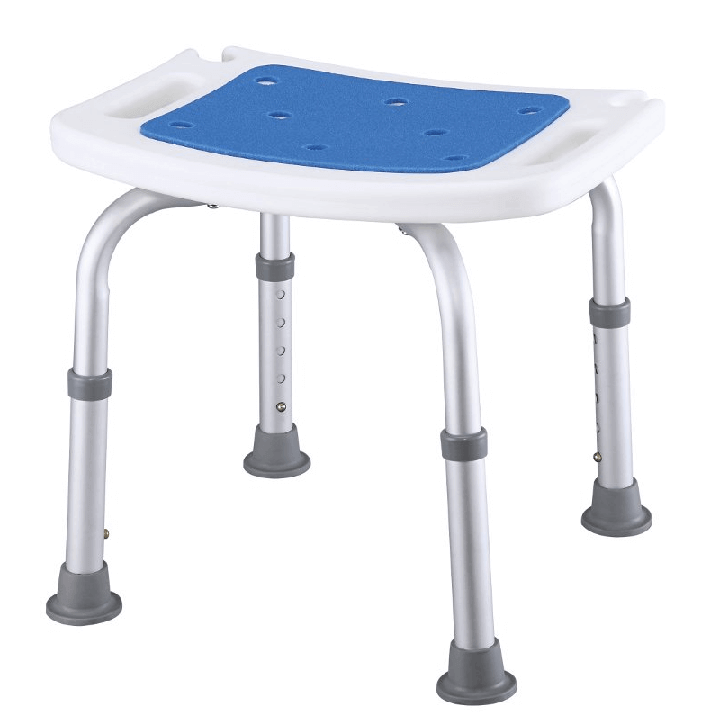 Banqueta de baño acolchada