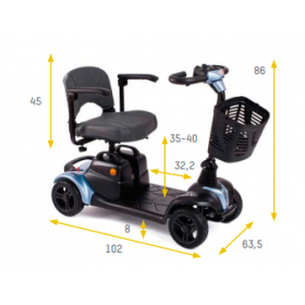 Scooter eléctrica I-NANO - APEX MEDICAL