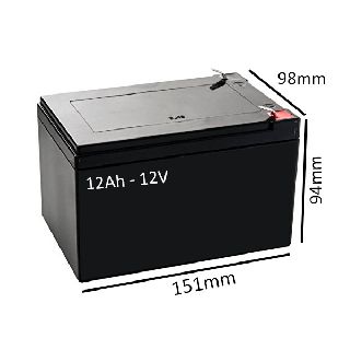 Baterías Scooter Eléctrico LITTLE GEM 2 de 12Ah - 12V