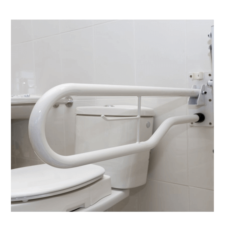 Barra abatible de acero 74cm