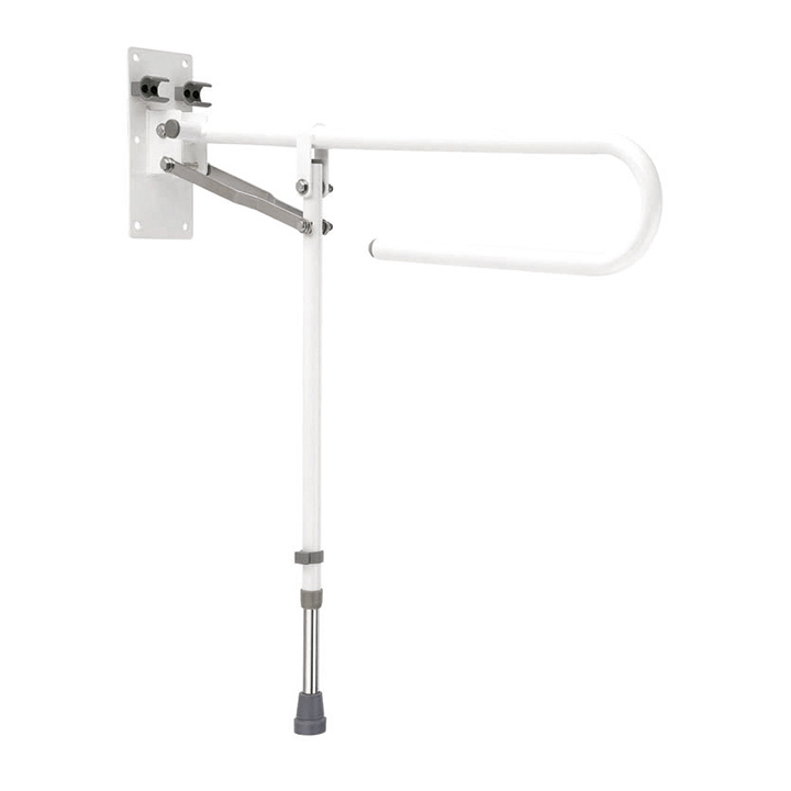 Barra abatible con pata regulable en altura