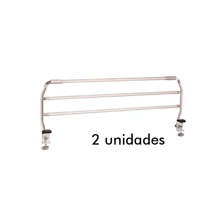 Barandillas plegables Milano de 3 barras pintadas