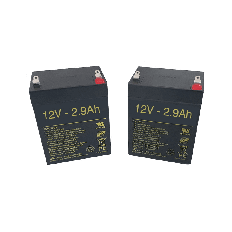 Baterías para Grúa eléctrica SUNLIFT MICRO de 2.9Ah - 12V - 