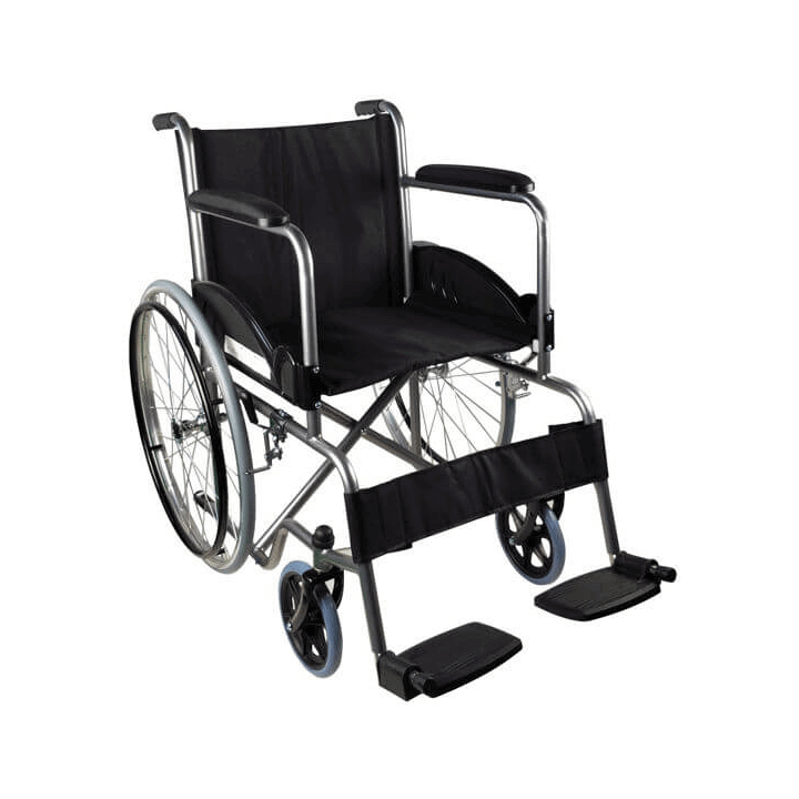 Silla de ruedas de acero ligera