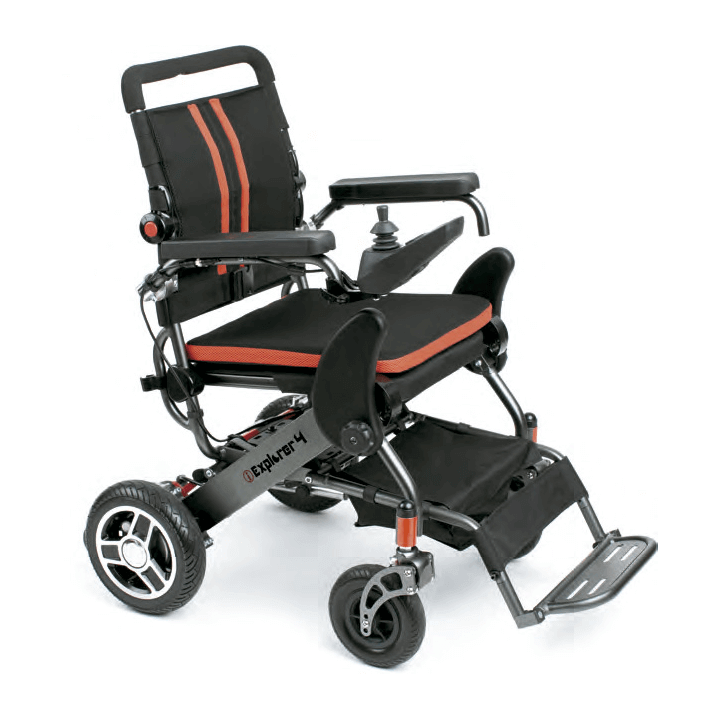 Silla de ruedas eléctrica I-Explorer 4 plegable | Envío gratis - Ortoespaña